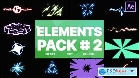 Energy Elements Pack 02 - After Effects 28661737