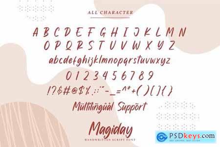 Megiday-Elegant Handwritten Font