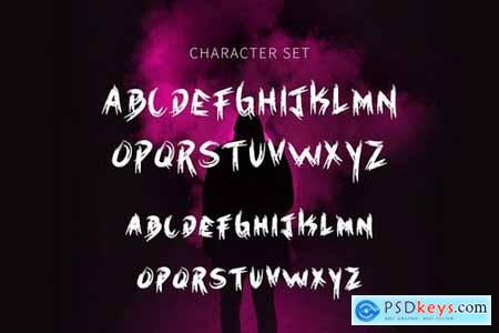 Halloweins - Brush Font DR