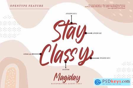 Megiday-Elegant Handwritten Font