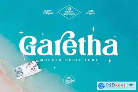 Garetha-Modern Serif Font