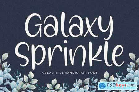 Galaxy Sprinkle YH - Modern Script Font