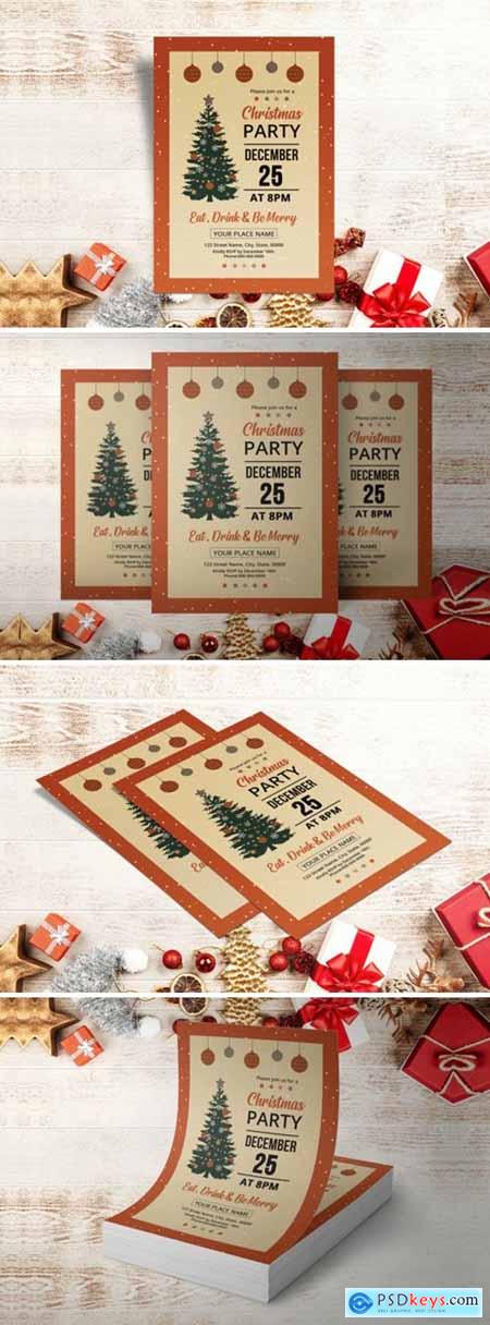 Christmas Party Invitation Flyer 5608731