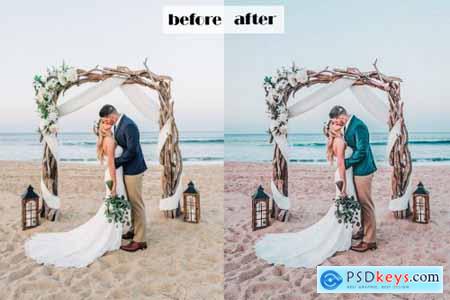 Beach Wedding Lightroom Presets