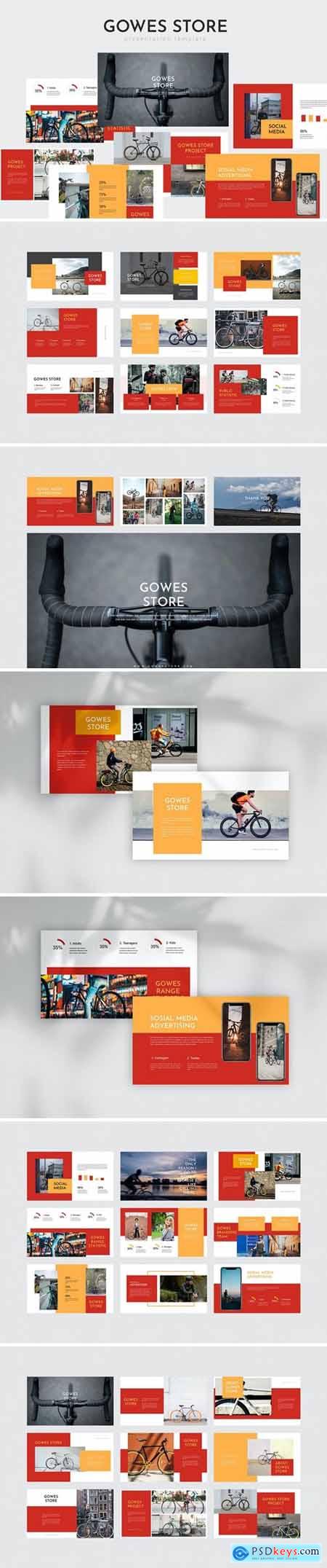 Gowes Store - Powerpoint Template