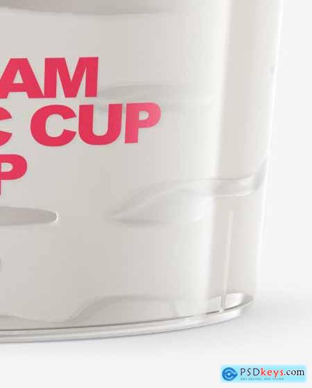 Ice Cream Plastic Cup Mockup 67471