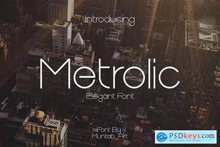 Metrolic Elegant Font 5340977