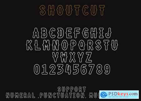 Shourtcut Vintage Bundle Font 4205060