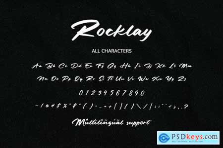 Rocklay Script Font 5335579
