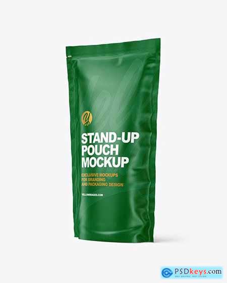 Paper Stand-up Pouch Mockup 67492