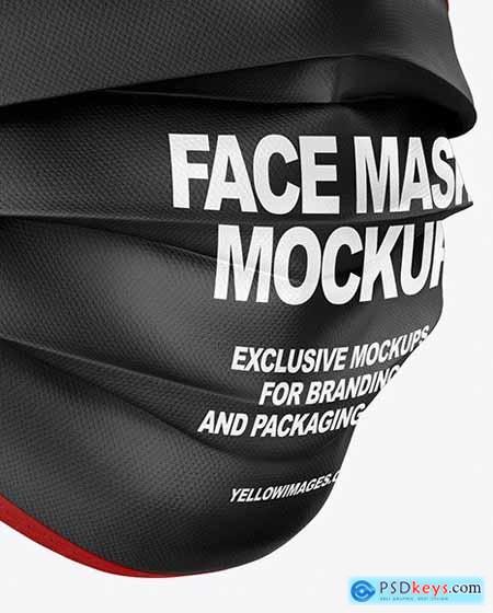 Medical Face Mask Mockup 67604