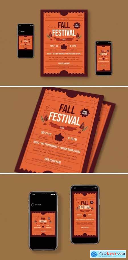 Fall Flyer Set