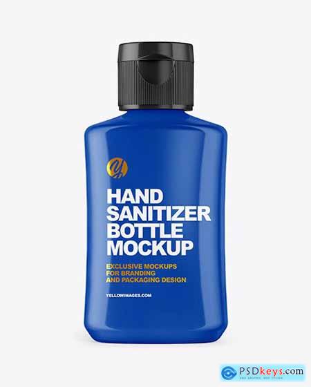 Hand Sanitizer Bottle Mockup 67006