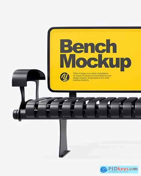 Advertising Bench Mockup 67584