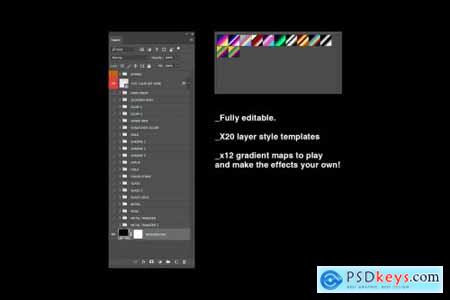 Chrome Layer Style Pack 4459854