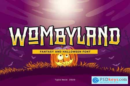 Wombyland - Fantasy Game Font