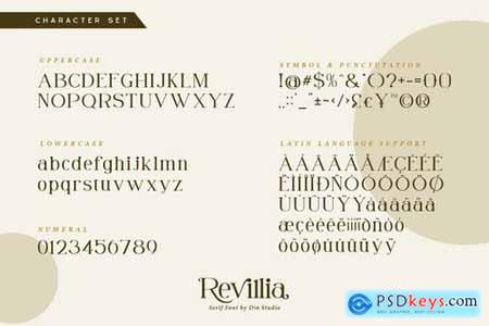 Revillia-Casual Serif Font