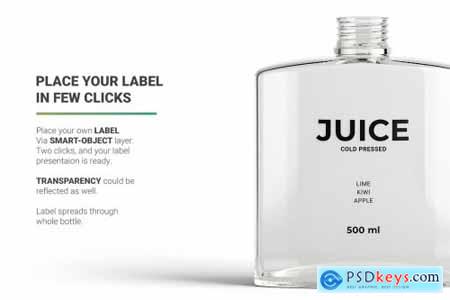 Juice Bottle Mockup 5323563