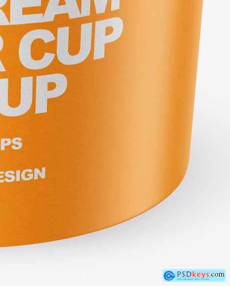 Ice Cream Paper Cup Mockup 67727