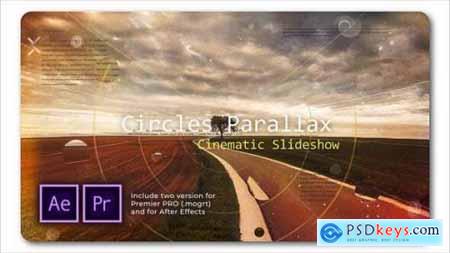 Circle Parallax Cinematic Slideshow 28641935