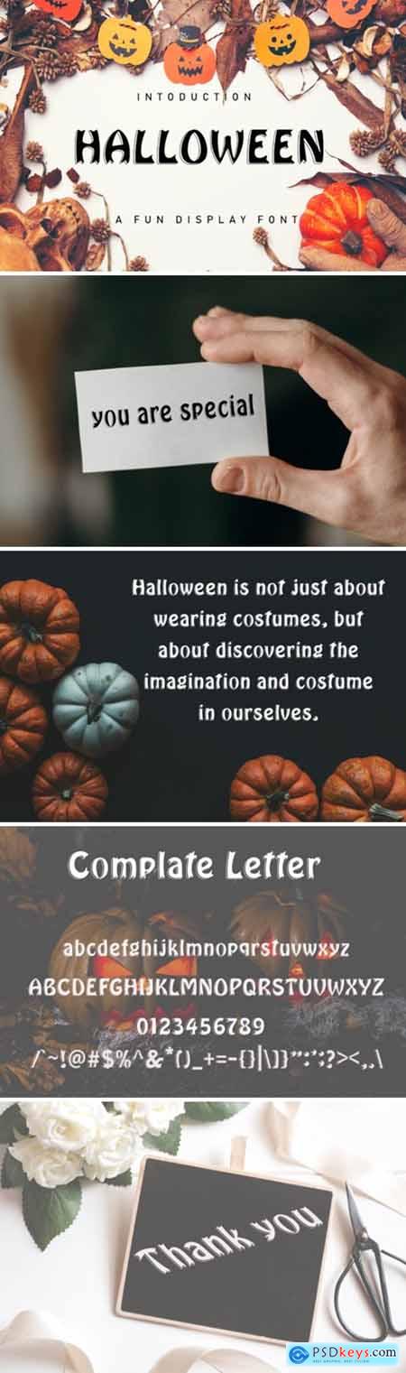 Halloween Font 5555403