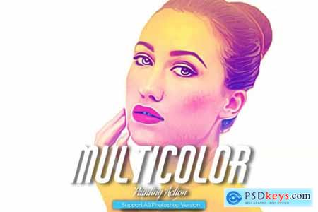 MultiColor Painting Photoshop Action 5444683
