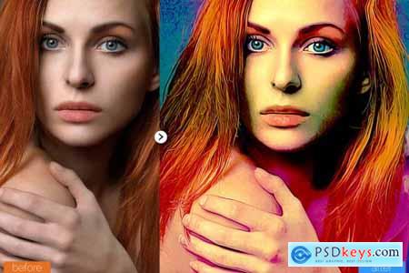 Royal Painting Photoshop Action 5444613
