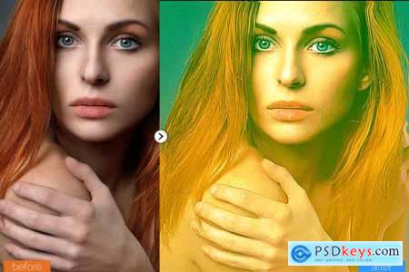 Painting Photoshop Action V12 5444544
