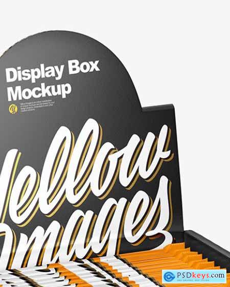 Display Box & Snack Bars Mockup 67782