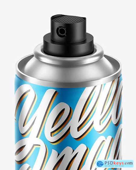 Matte Mettalic Spray Bottle with Glossy Cap 67580