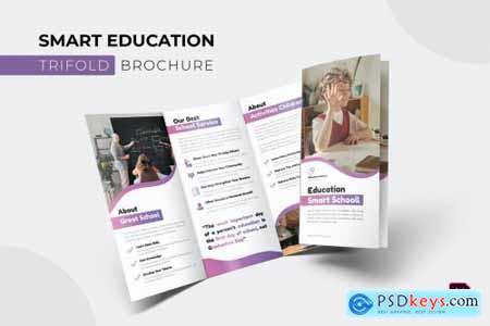 Smart Education Trifold Brochure