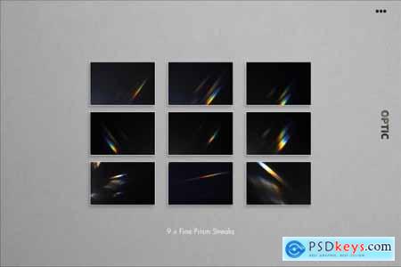 OPTIC Prism & Rainbow Light Leaks 4828098