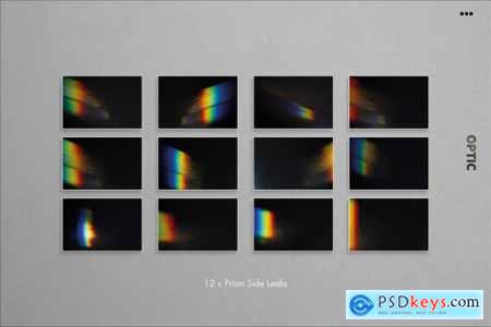 OPTIC Prism & Rainbow Light Leaks 4828098