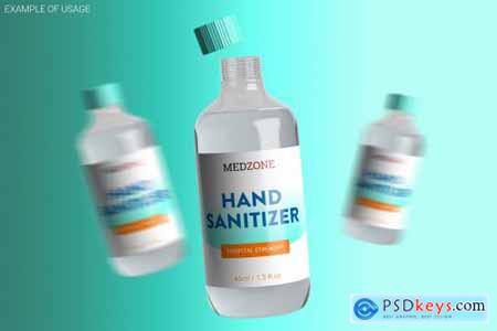 Sanitizer Bottle Mockup 4803089