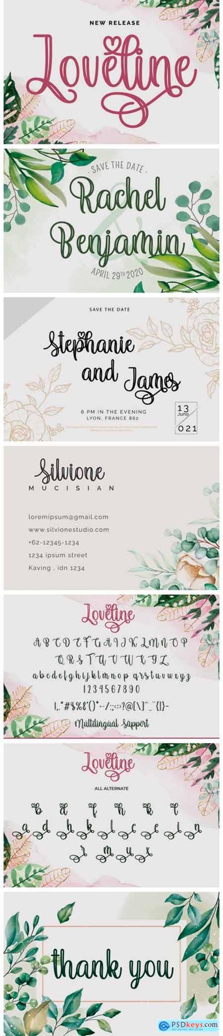 Loveline Font