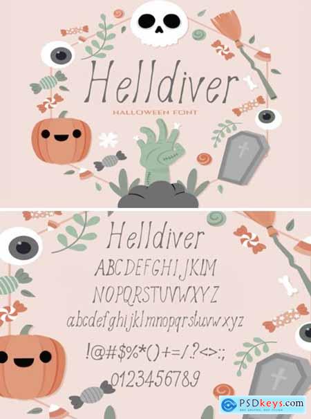 Helldiver Font
