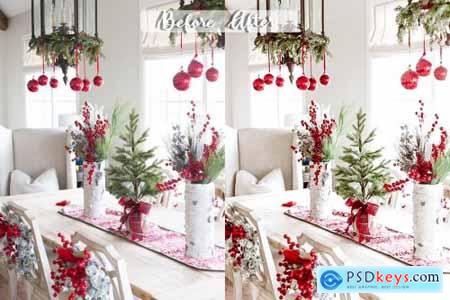 Cozy Christmas Home Lightroom Presets