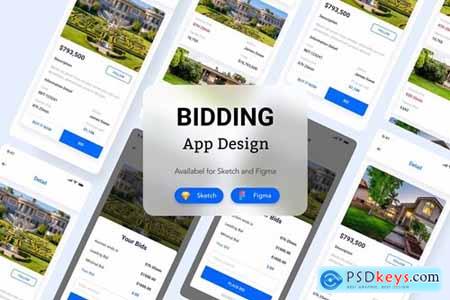 Bidding App Design