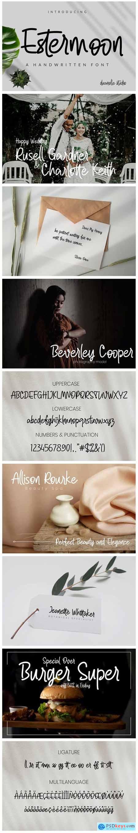 Estermoon Font