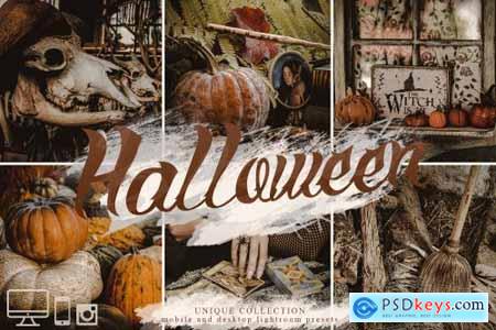 10 Halloween presets & Horror Lightroom presets