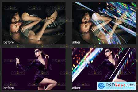 Neon overlay & Sparkler overlays, Photoshop overlay