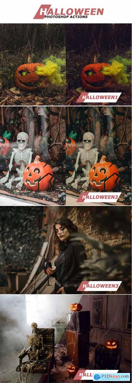 Halloween Photoshop Actions 28780173