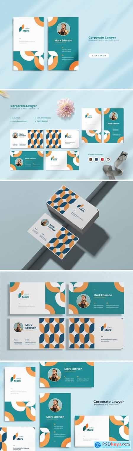 Corporate Lawyer Business Card