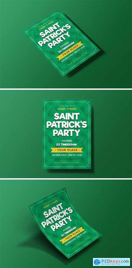 St. Patricks Party Flyer
