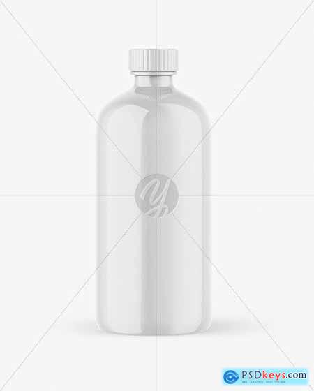 Glossy Bottle Mockup 56719