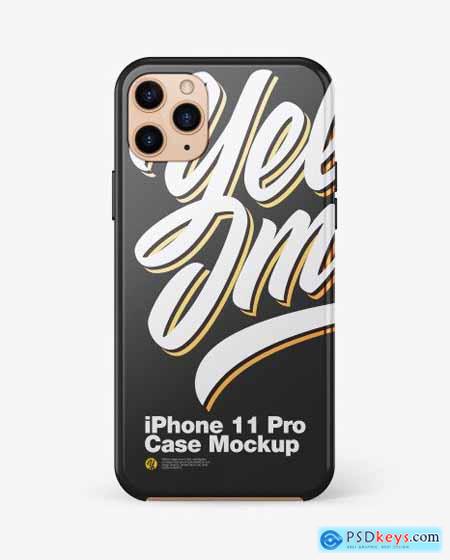 IPhone 11 Pro Glossy Case Mockup 56615