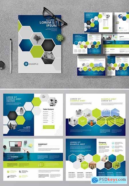 Professional Project Proposal with Blue Accents 383095504