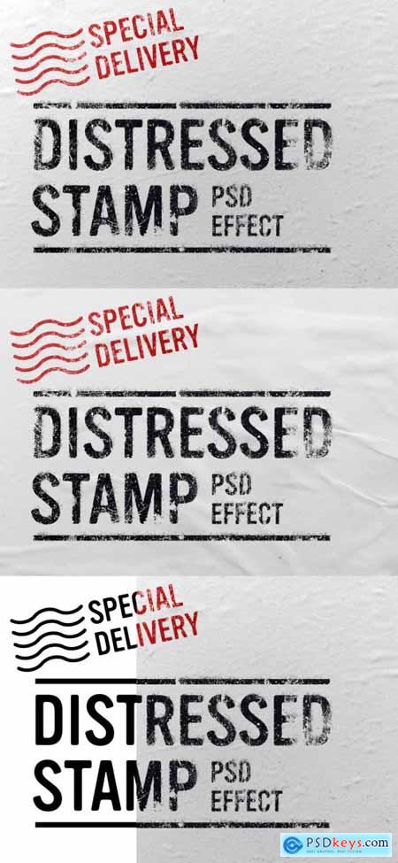Distressed Stamp Effect 383333125