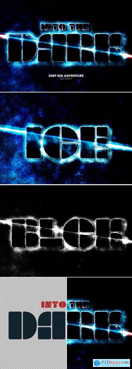 Thriller Sci-Fi Movie Title Text Effect Mockup 383357826