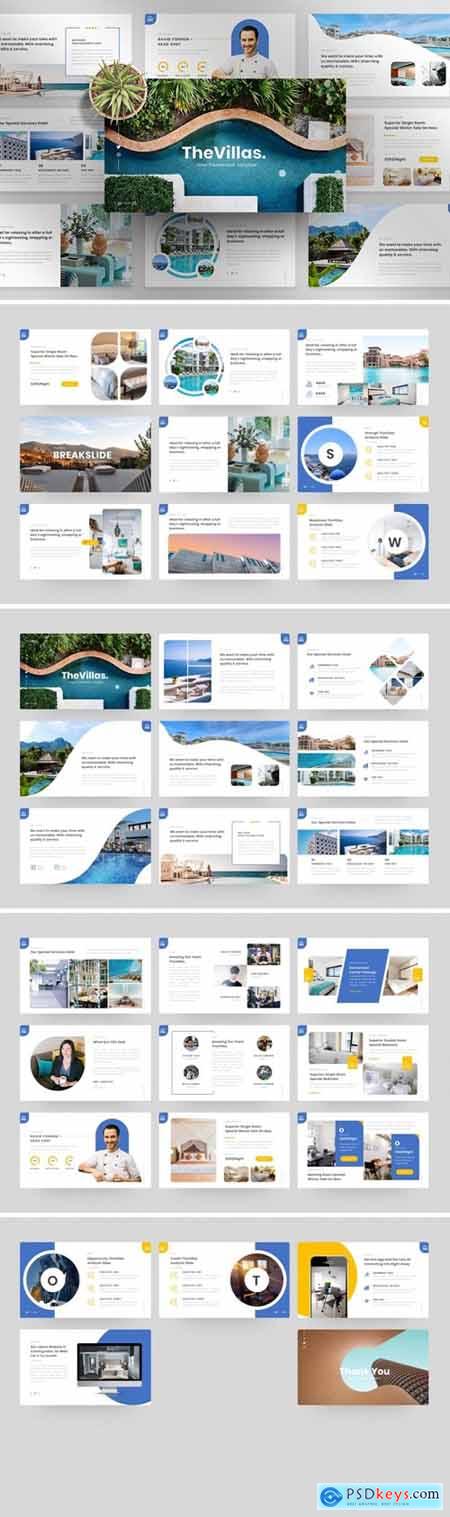 TheVillas - Hotel PowerPoint Template